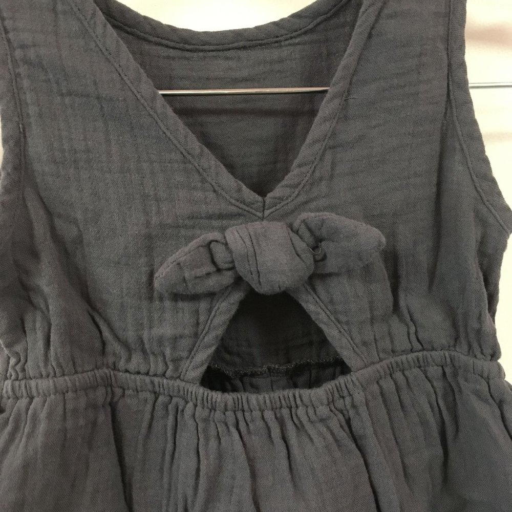 NWT - Cat & Jack Sleeveless Summer Dress - Dark Blue - Size 18 mos - Picture 3 of 7